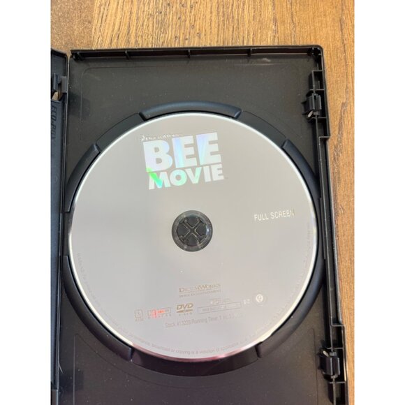 Bee Movie DVD Full Screen Jerry Seinfeld Renee Zellweger Animated Comedy - Picture 2 of 5